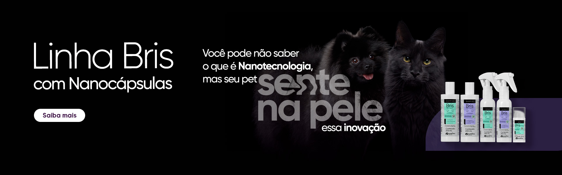 Você pode não saber o que é Nanotecnologia,  mas seu pet sente na pele