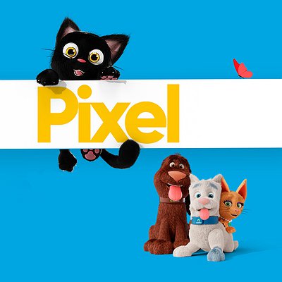 Pixel - Mascote Ourofino Pet